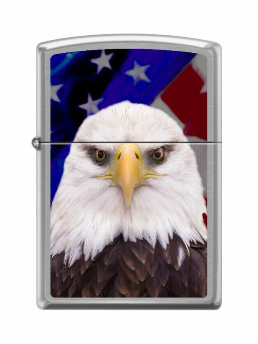 Bald Eagle U.S. Flag Zippo Lighter